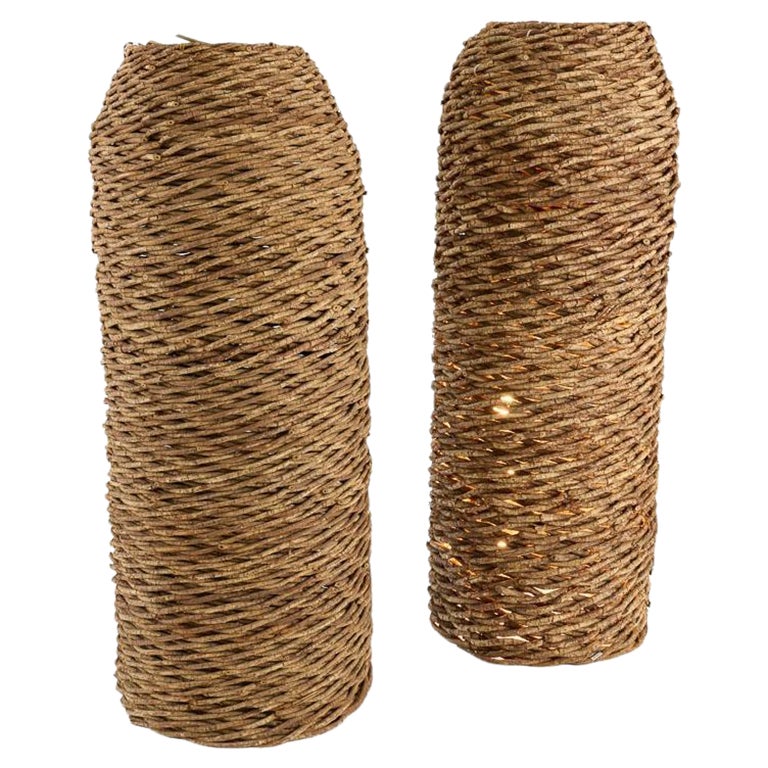Pair of Contemporary Floor Lamps from the collection of Thierry Despont For Sale
