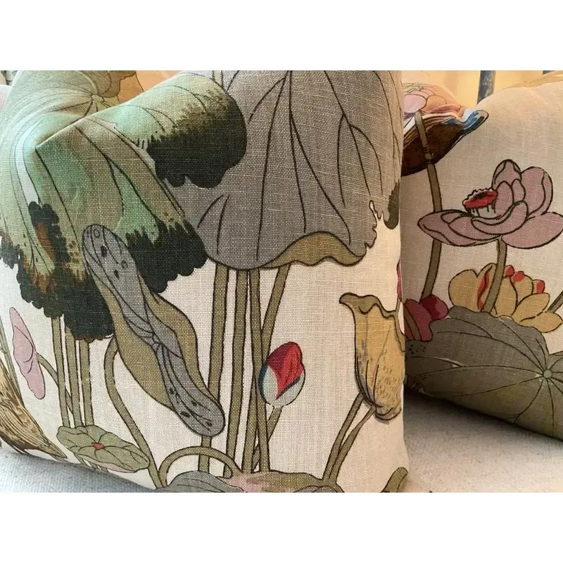 Americano Coppia di cuscini contemporanei 