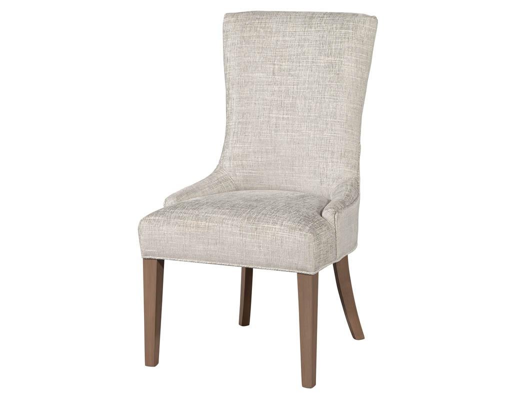contemporary high back chair