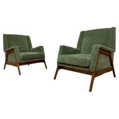 Pareja de sillones italianos contemporáneos