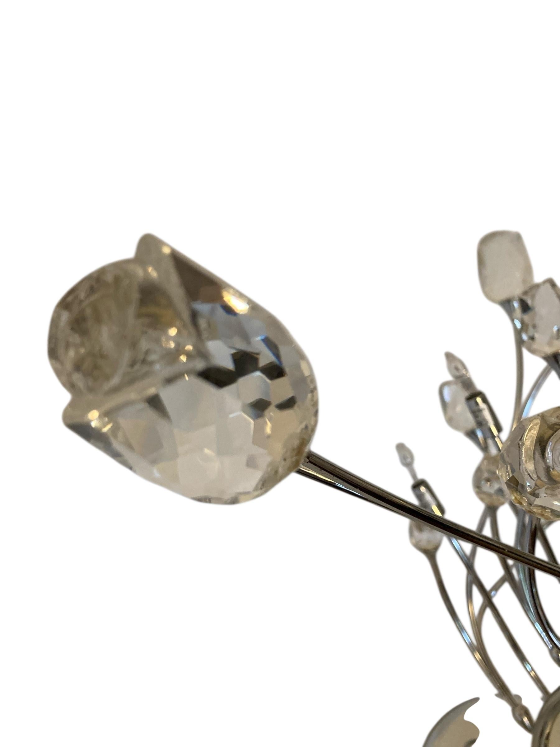 Ein Paar Contemporary Italian Chrome Tischlampen im Angebot 5