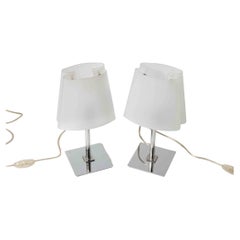 Pair of Contemporary Italian Table Lamps by Flaver, Italy, 1980s
