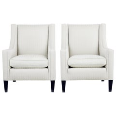 Pair of Contemporary Lounge Armchairs