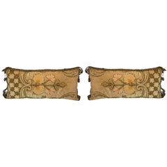 Pair of Contemporary Ornately Embroidered Ottoman Pillows