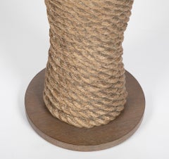 Contemporary Rope Drinks Table - Only One Available