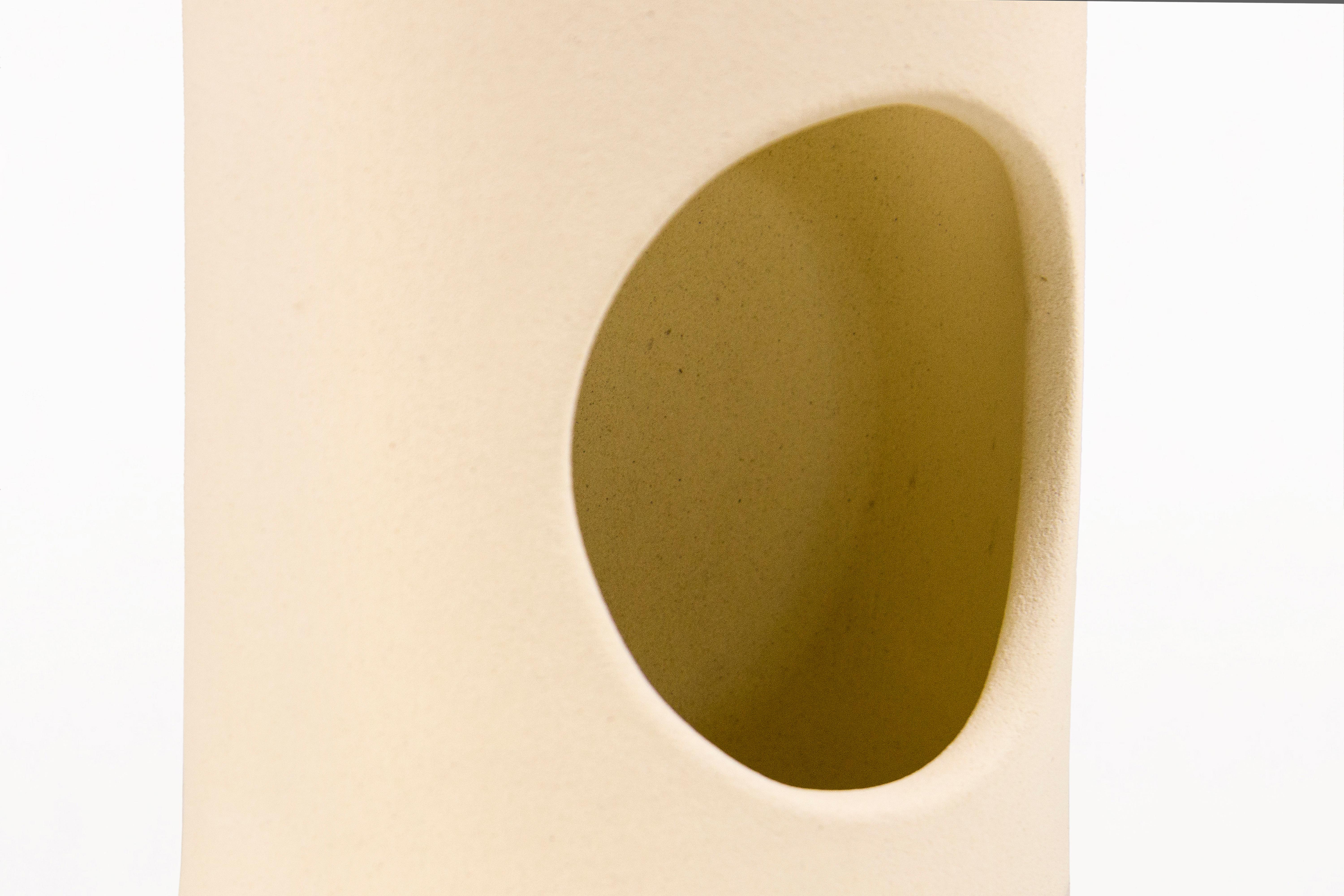 Ceramic Pair of Contemporary Sconces, circa 2023, France For Sale