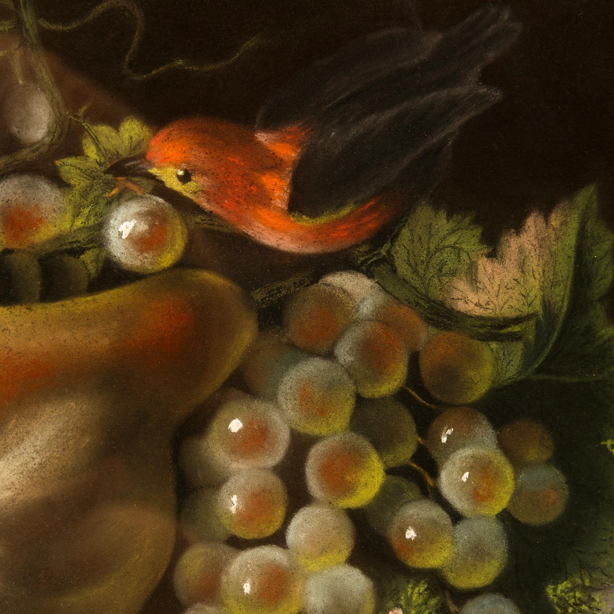 Paire de peintures à l'huile sur toile et bois doré du XIXe siècle continental en vente 3