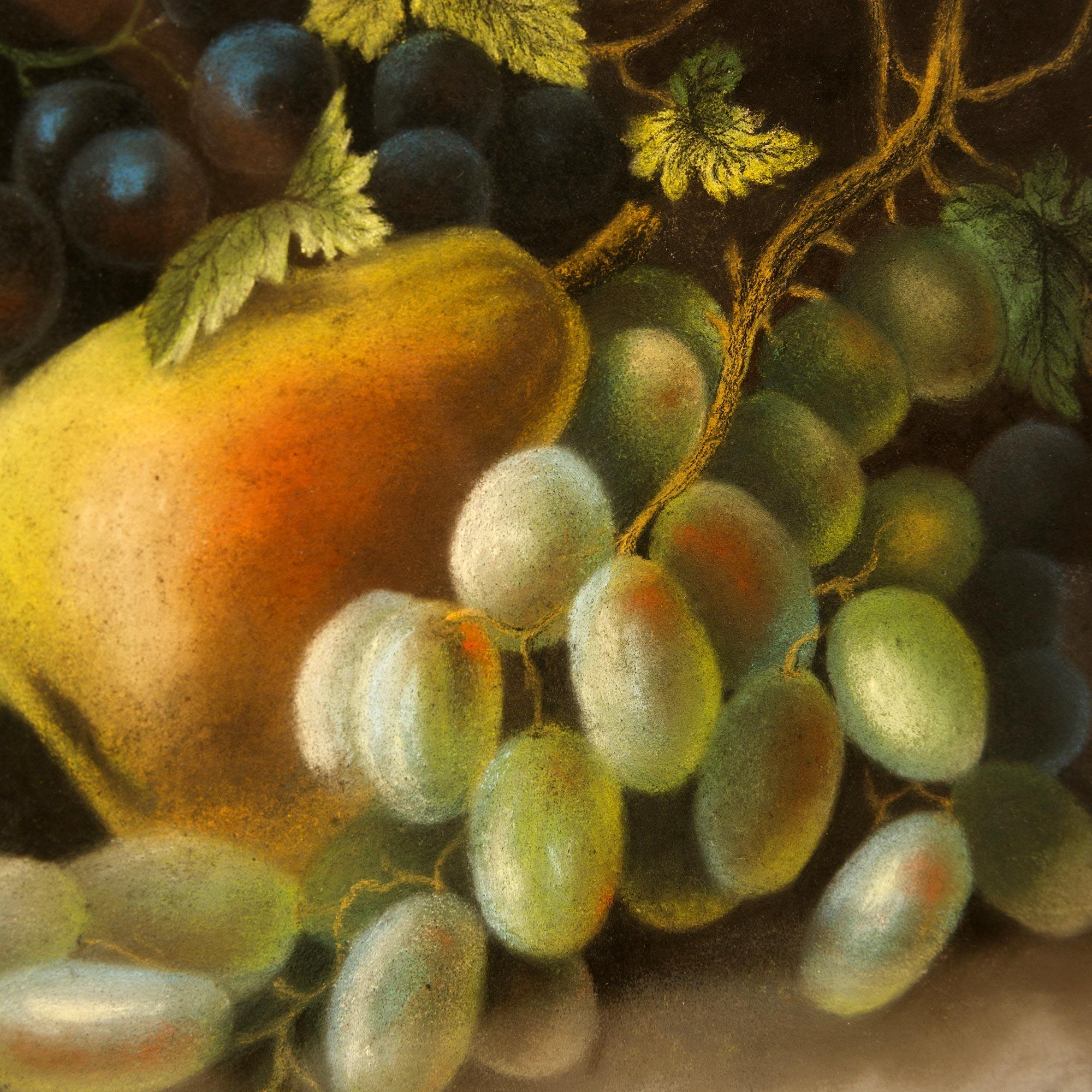 Paire de peintures à l'huile sur toile et bois doré du XIXe siècle continental en vente 4