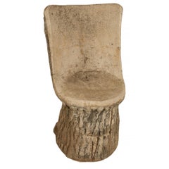 Pair of Continental Faux Bois Chairs