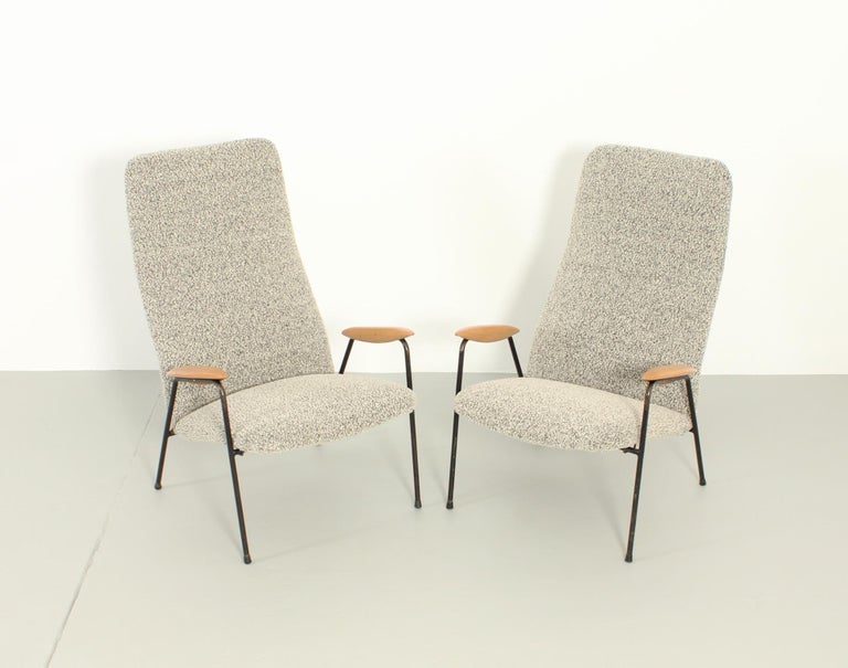 Pair of Contour Armchairs by Alf Svensson, 1955 For Sale 4