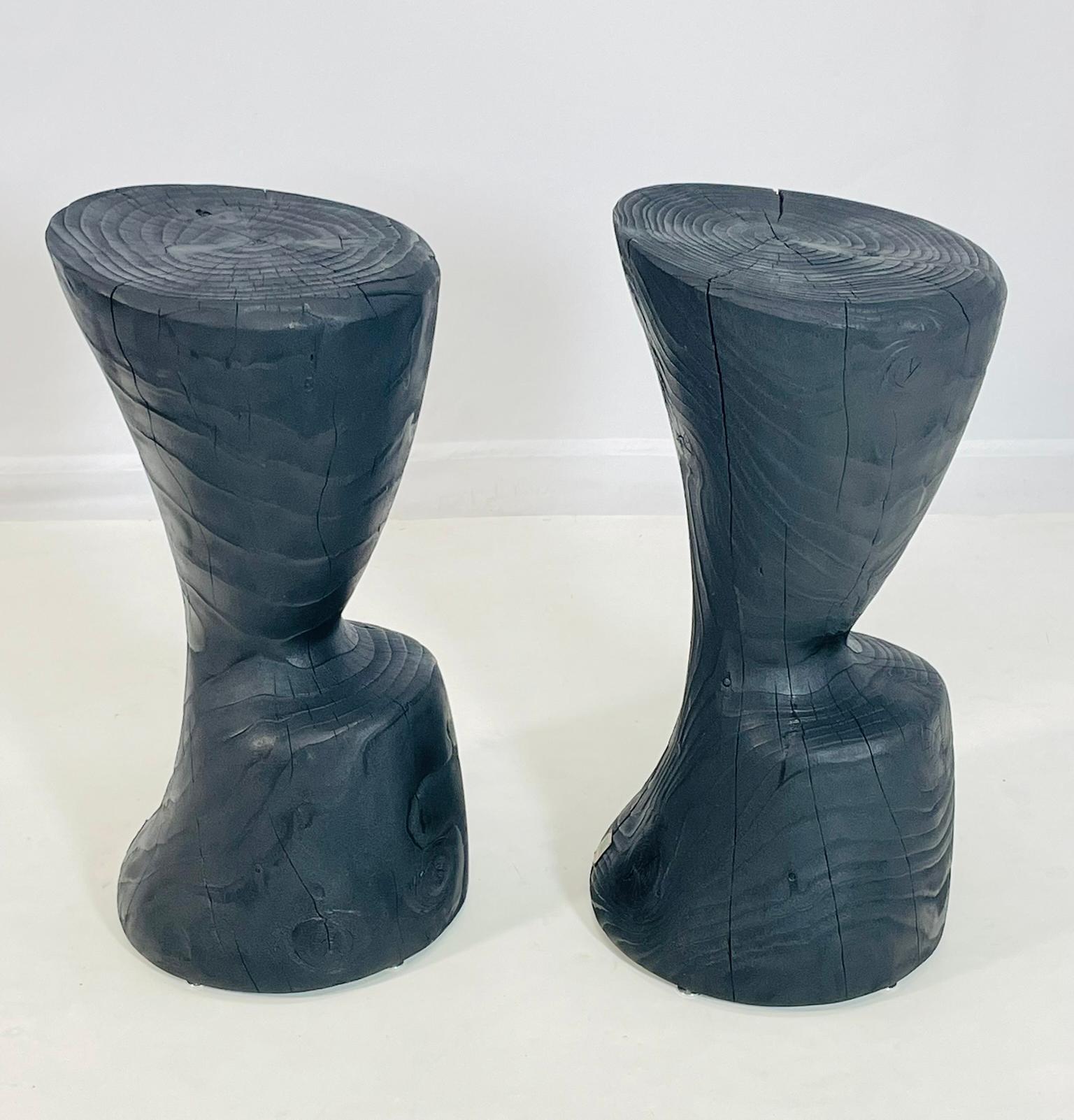 Paire de tabourets de bar 