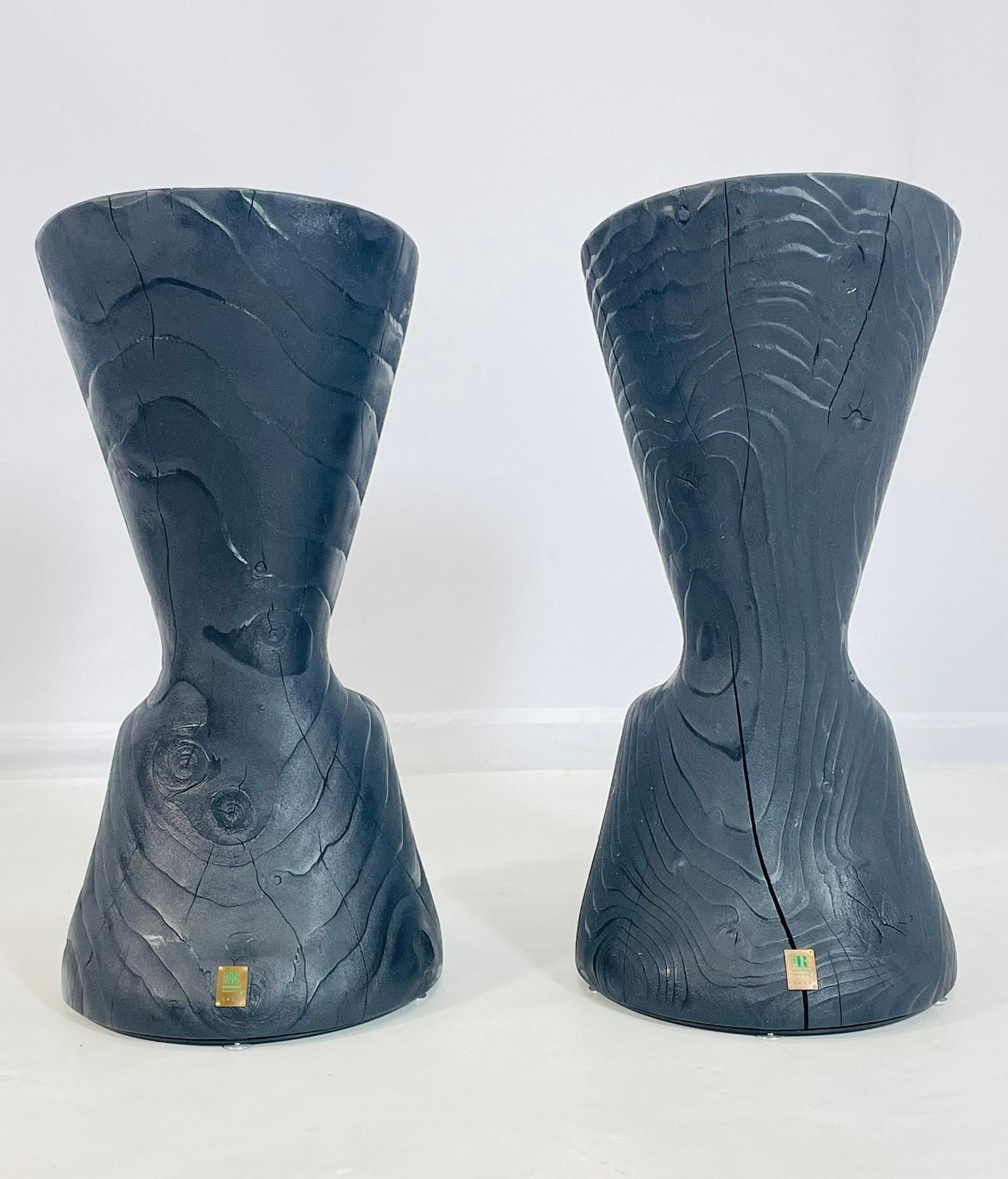 italien Paire de tabourets de baroppa conçus par C.R.&S. RIVA 1920, Italie 2022 en vente
