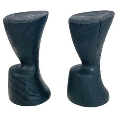 Paire de tabourets de baroppa conçus par C.R.&S. RIVA 1920, Italie 2022