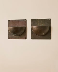 Pair of Copper Danish Sconces by Torsen Thorup & Claus Bonderup