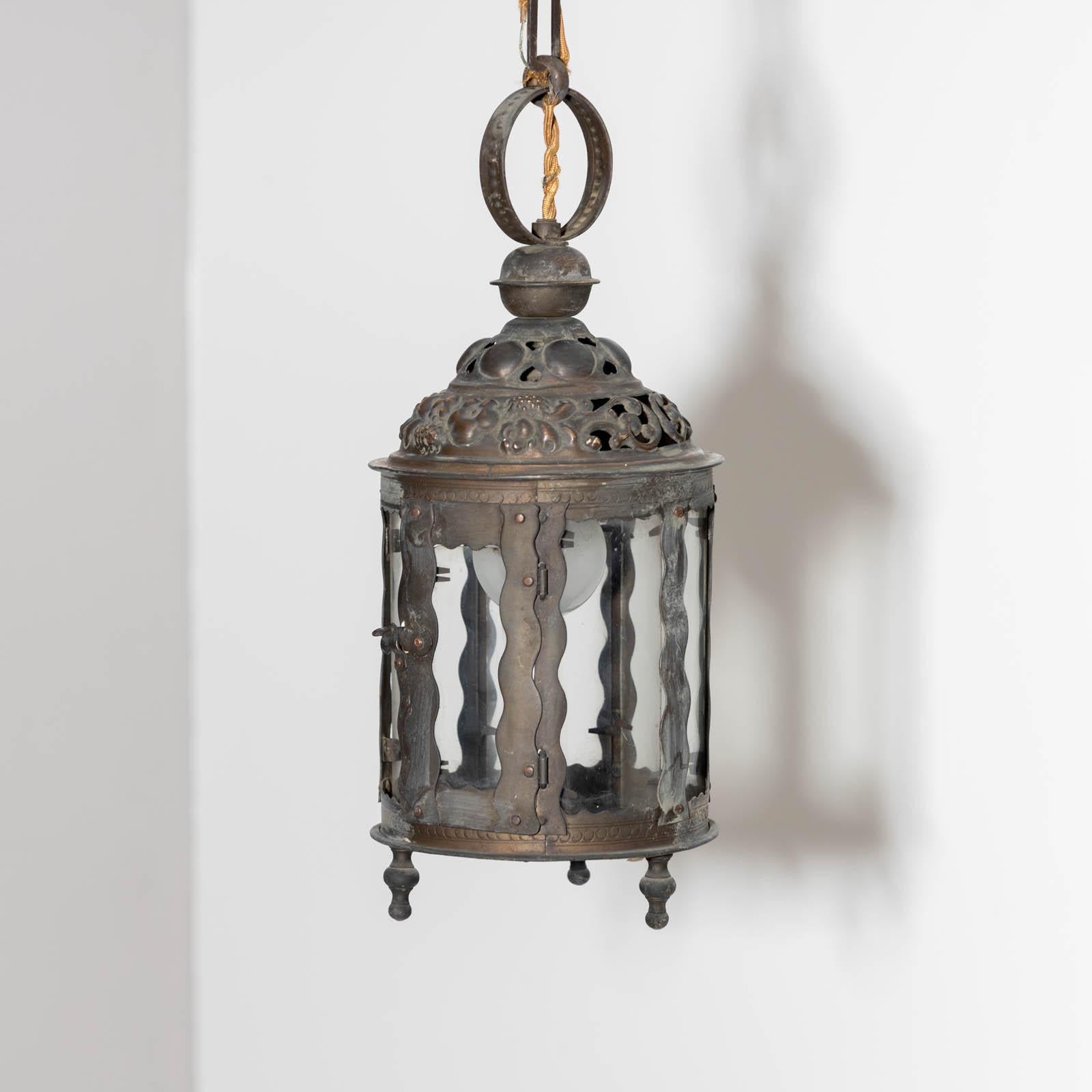 Pair of Copper Lanterns, late 19th Century For Sale 2
