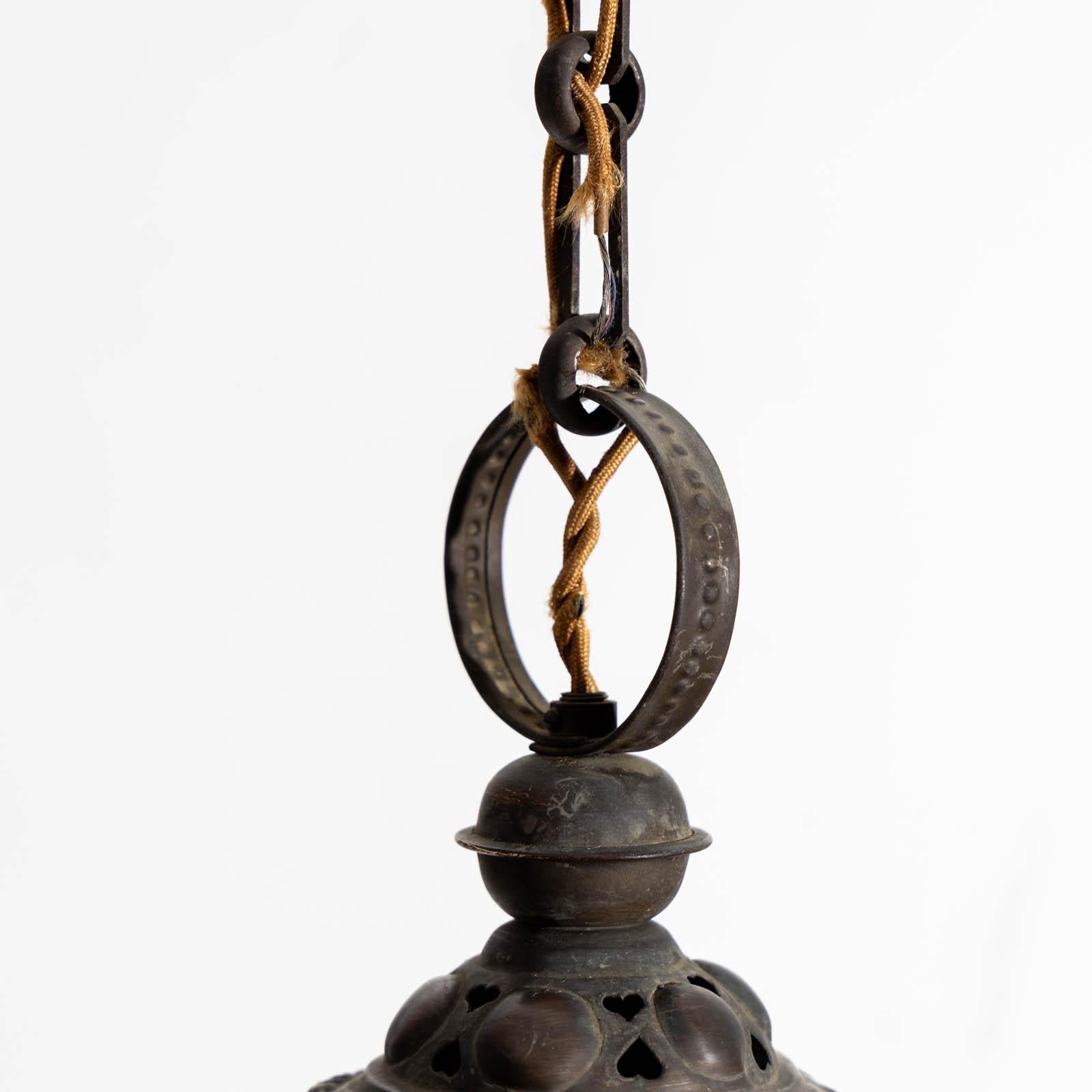 Pair of Copper Lanterns, late 19th Century For Sale 4