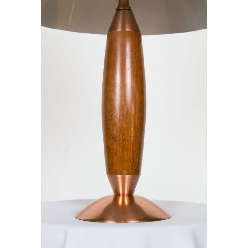 Paire de lampes de table Masterline en cuivre Excellent état - En vente à Canton, MA