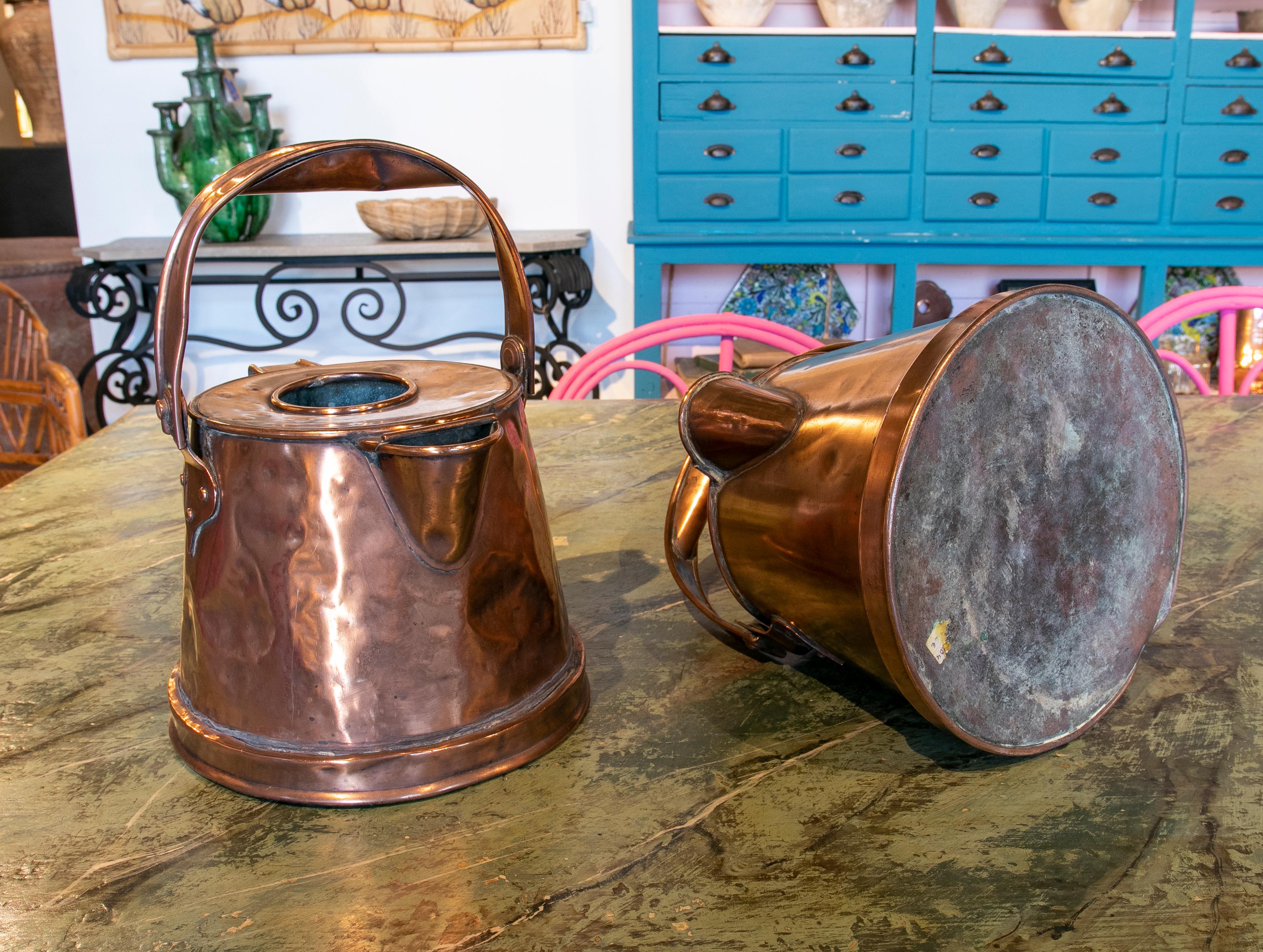 Pair of Copper Milk Jars from the XIX Century 9