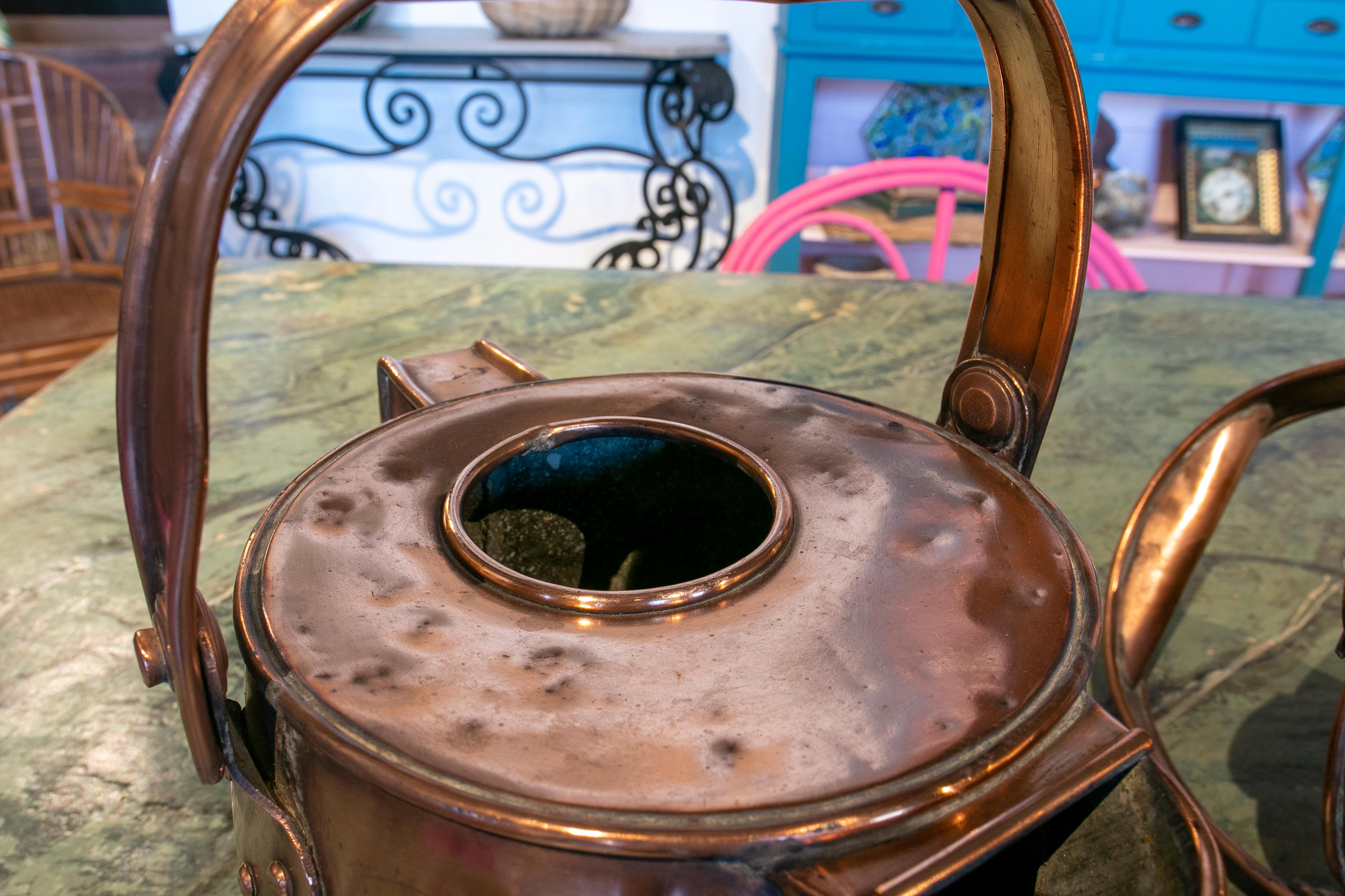 Pair of Copper Milk Jars from the XIX Century 10