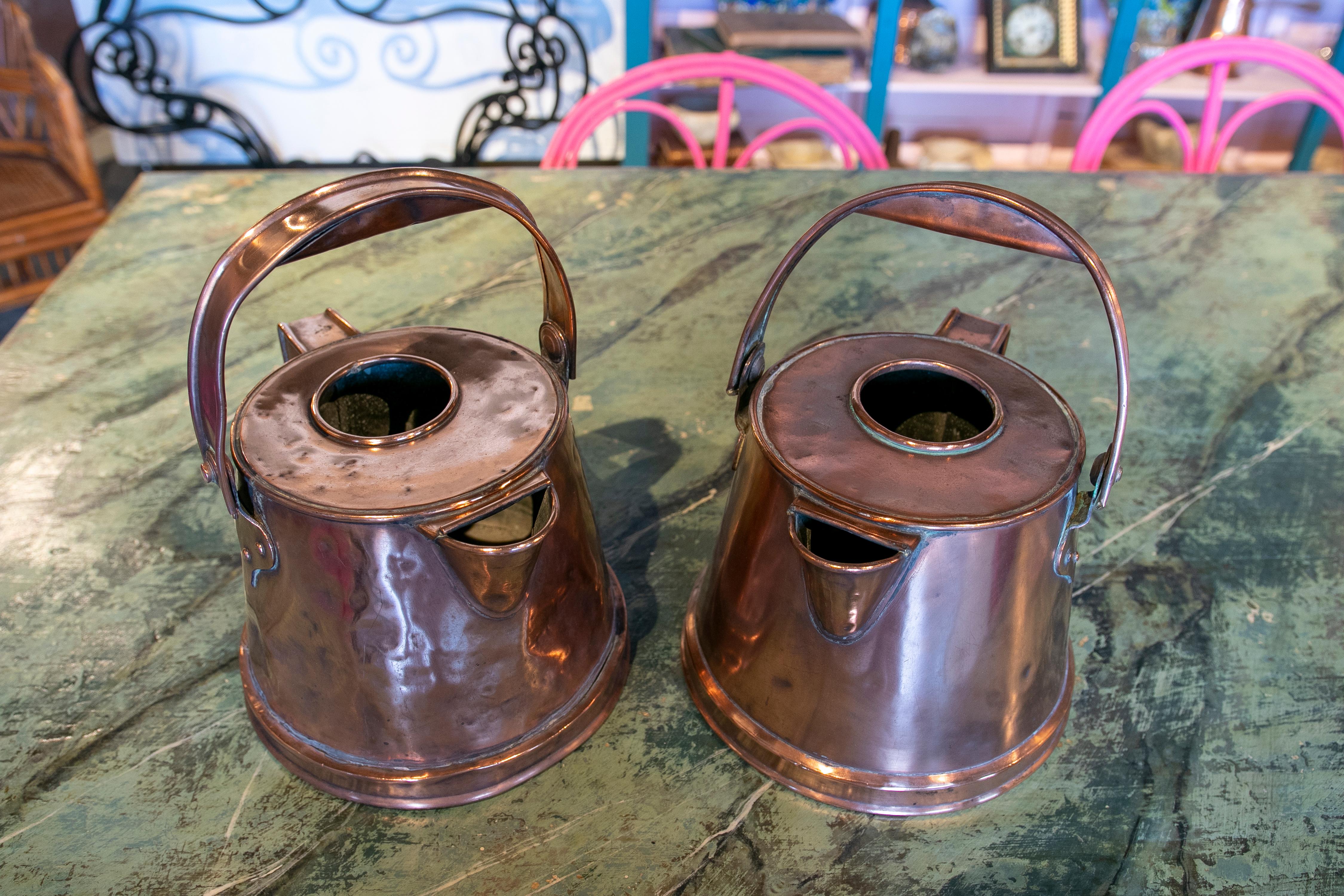 Pair of Copper Milk Jars from the XIX Century 11
