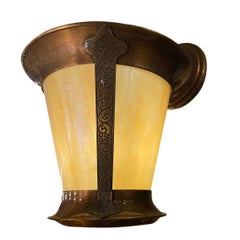 Pair of Copper Outdoor Lanterns