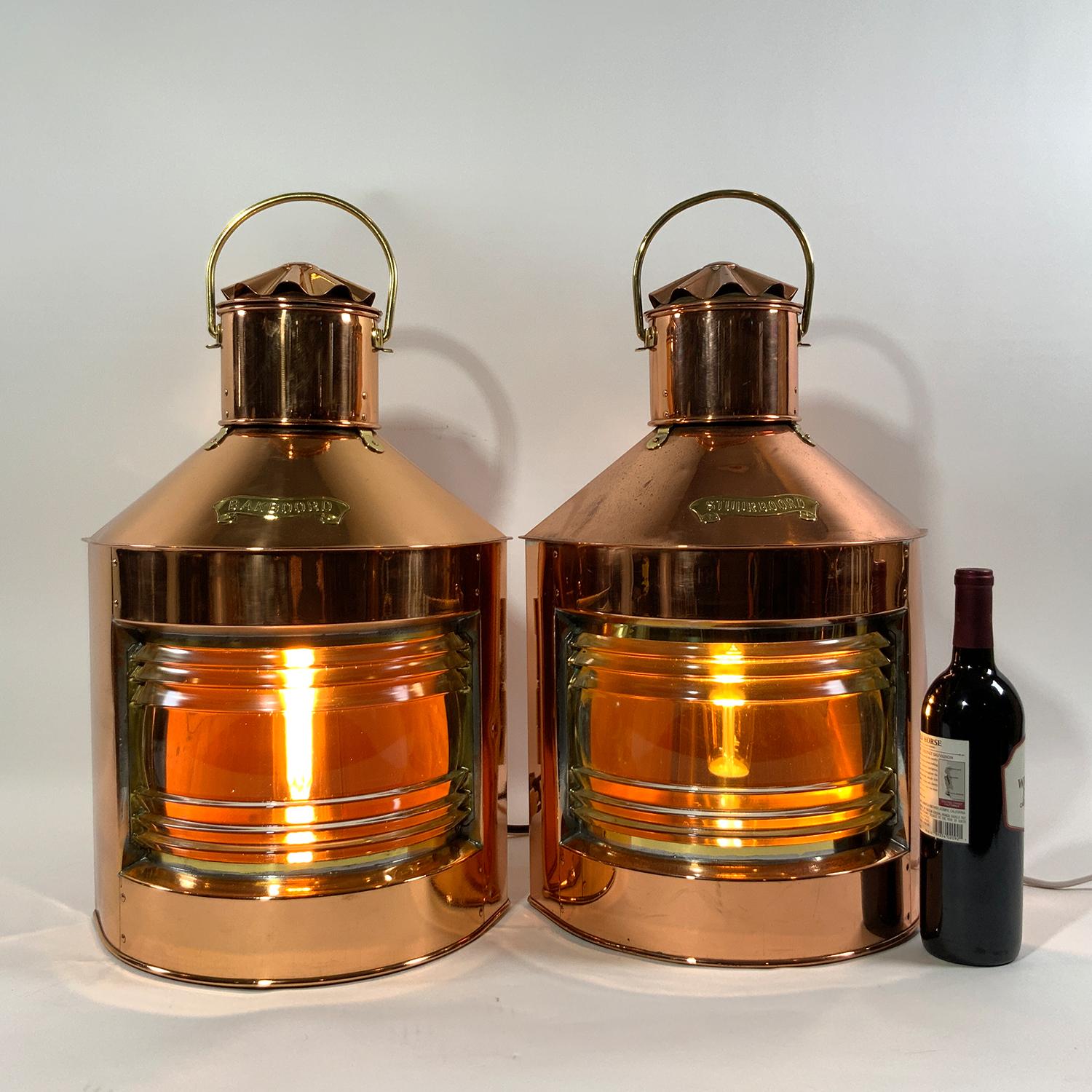 port and starboard ship lanterns