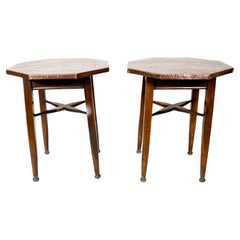 Pair of Copper Top Arts & Crafts Tables