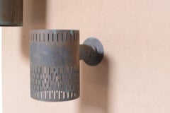 Pair of Copper Wall Lamps by Hans Bergström, Ateljé Lyktan 1940/50s Sweden Rare
