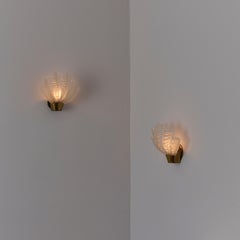 Pair of 'Coquille' Wall Lights by Asea Skandia