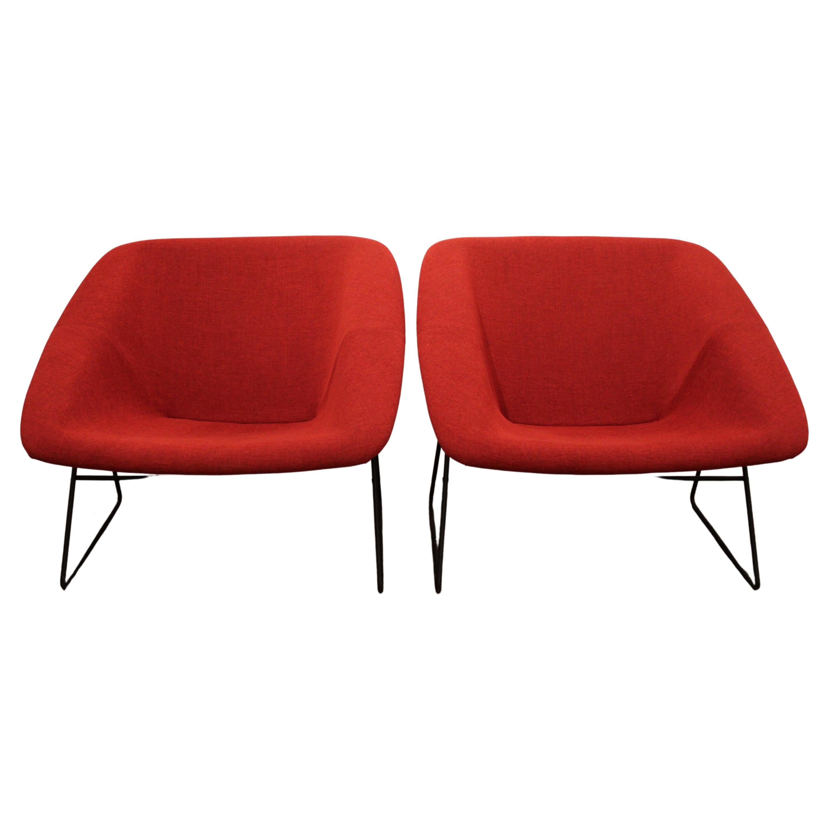 Pair of Corb armchairs by the A.R.P. For Sale