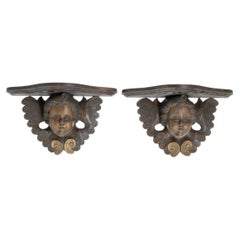 Pair of corbels