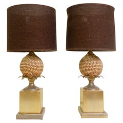Paire de lampes de table Le Dauphin, France 1980