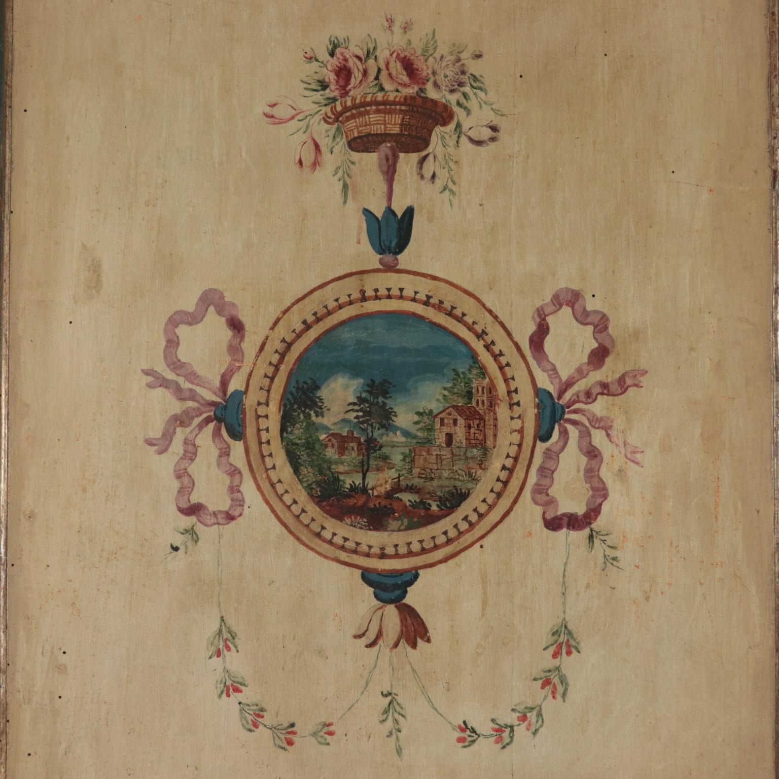 Paar Eckschränke Pappel Piacenza Italien 18. Jahrhundert im Angebot 3
