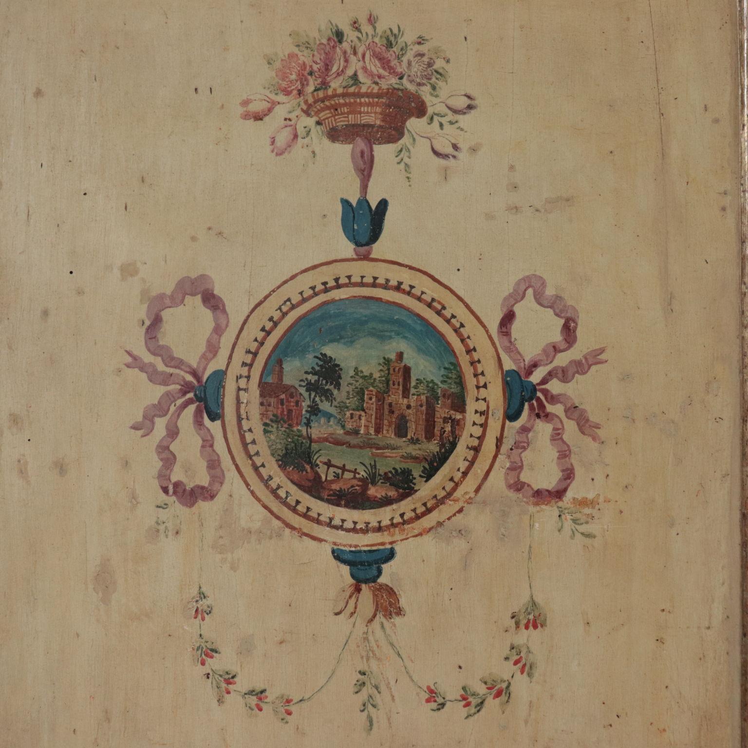Paar Eckschränke Pappel Piacenza Italien 18. Jahrhundert im Angebot 7