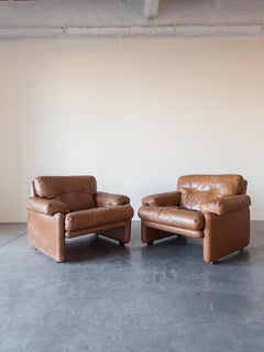 Coppia di poltrone Coronado di Afra & Tobia Scarpa per B&B Italia