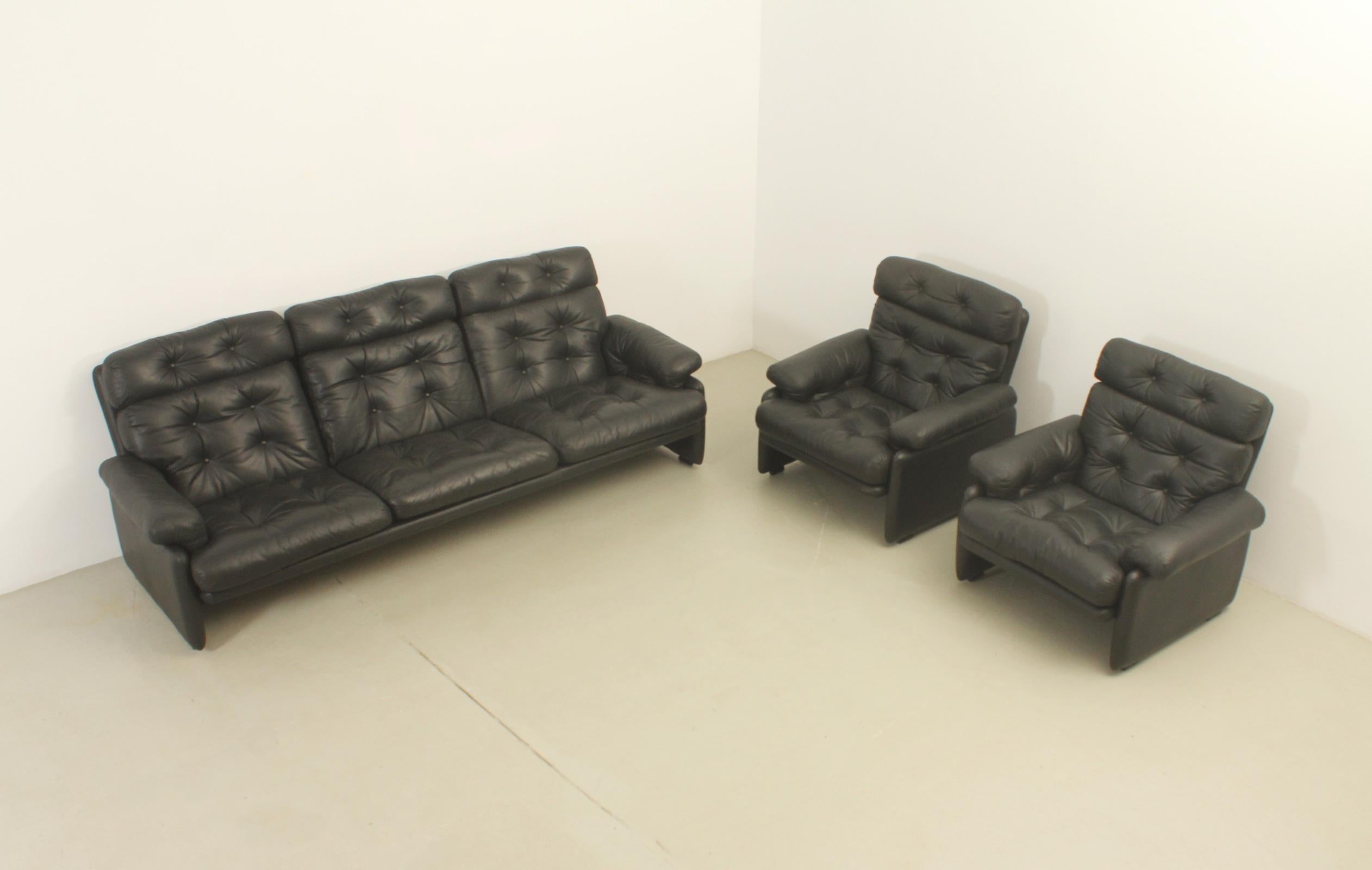 Pair of Coronado Armchairs by Tobia Scarpa for B&B, Italy For Sale 6