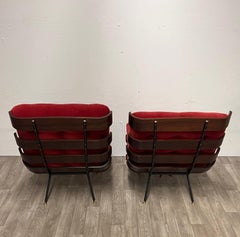 Pair of Costela Lounge Chairs by Martin Eisler and Carlo Hauner