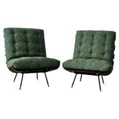 Pair of Costela Lounge Chairs by Martin Eisler and Carlo Hauner