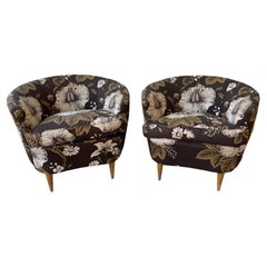 Pair of Cosy Chairs  Hibiscus, 1960’s