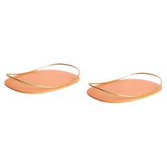 Pair of Cotto Touché C Trays by Mason Editions