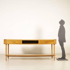 Pair of Counters Durmast Formica Top Vintage, Italy, 1950s