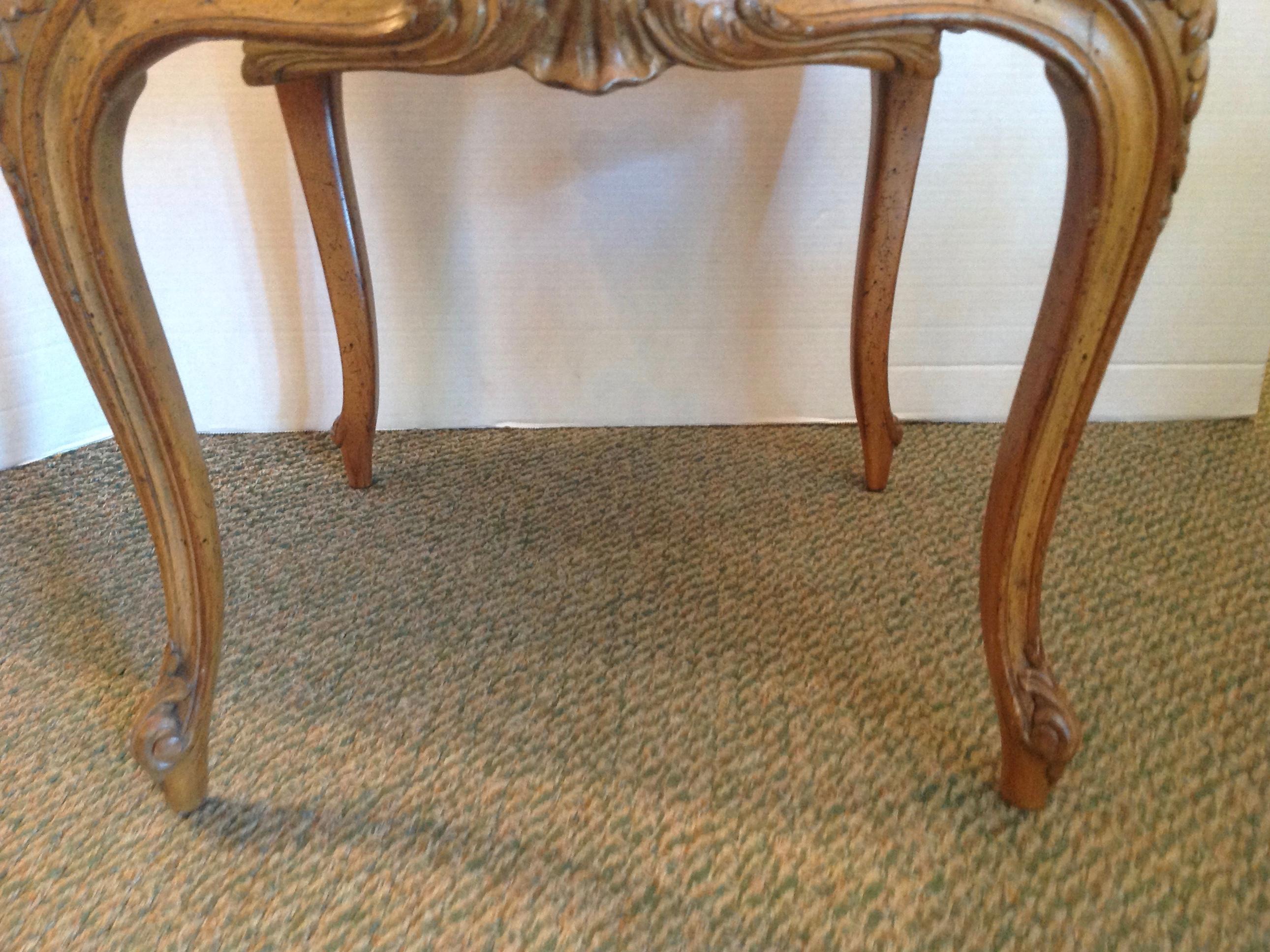 Pair of Country French Benches 6