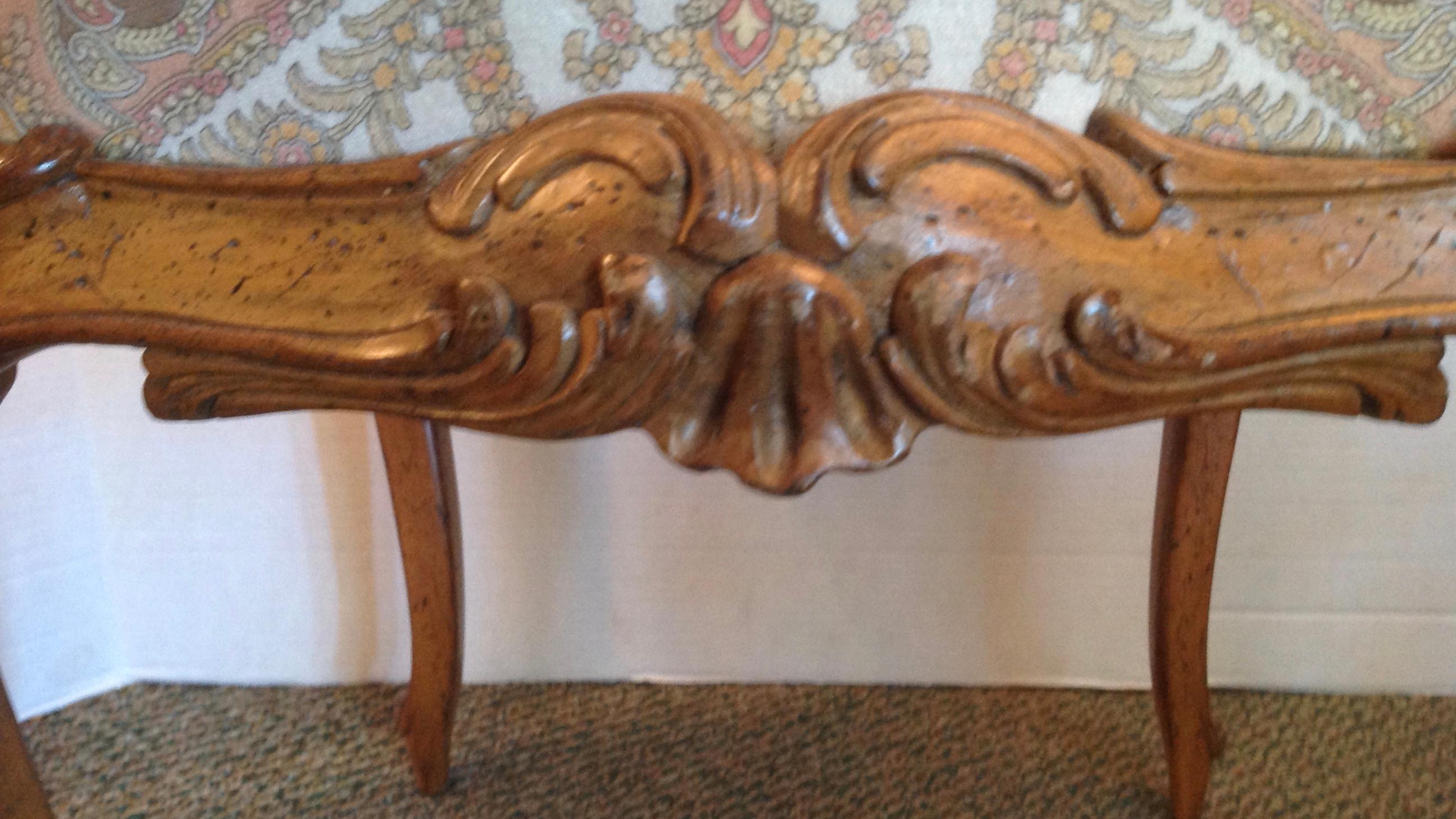 Pair of Country French Benches 1