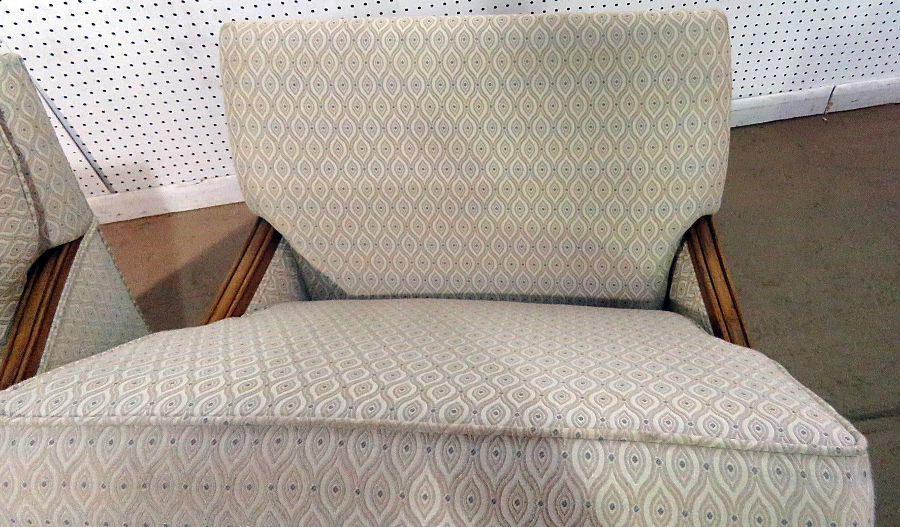 Upholstery Pair of Country French Bergeres