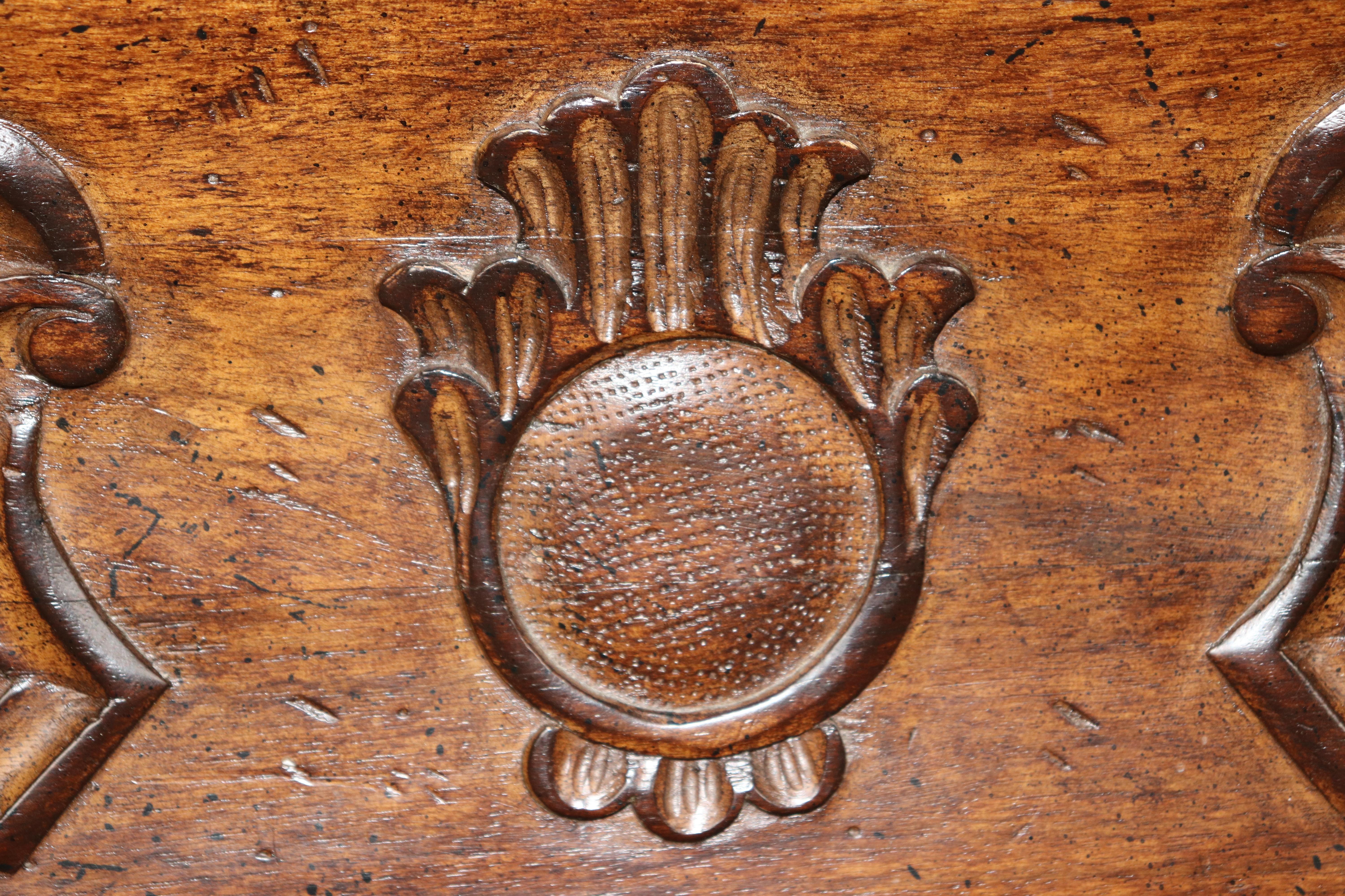 Pair of Louis XV Style Carved Two Drawer Night Stands For Sale 6