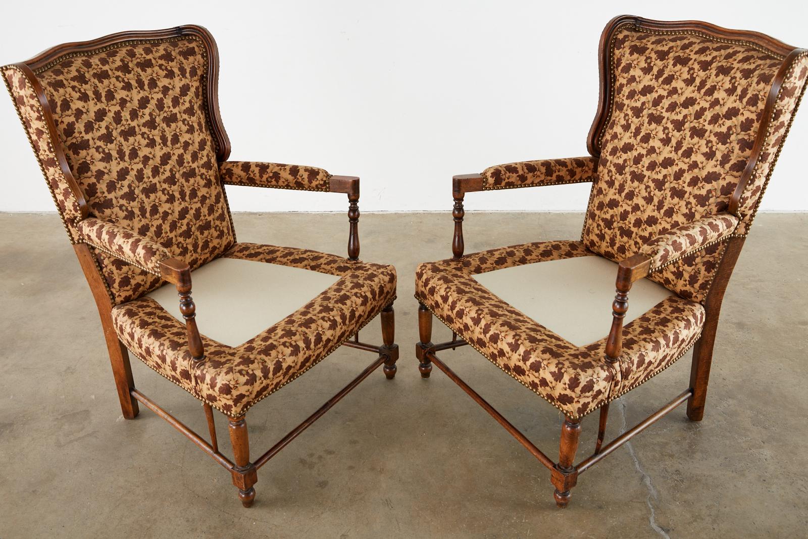 country style wingback chairs