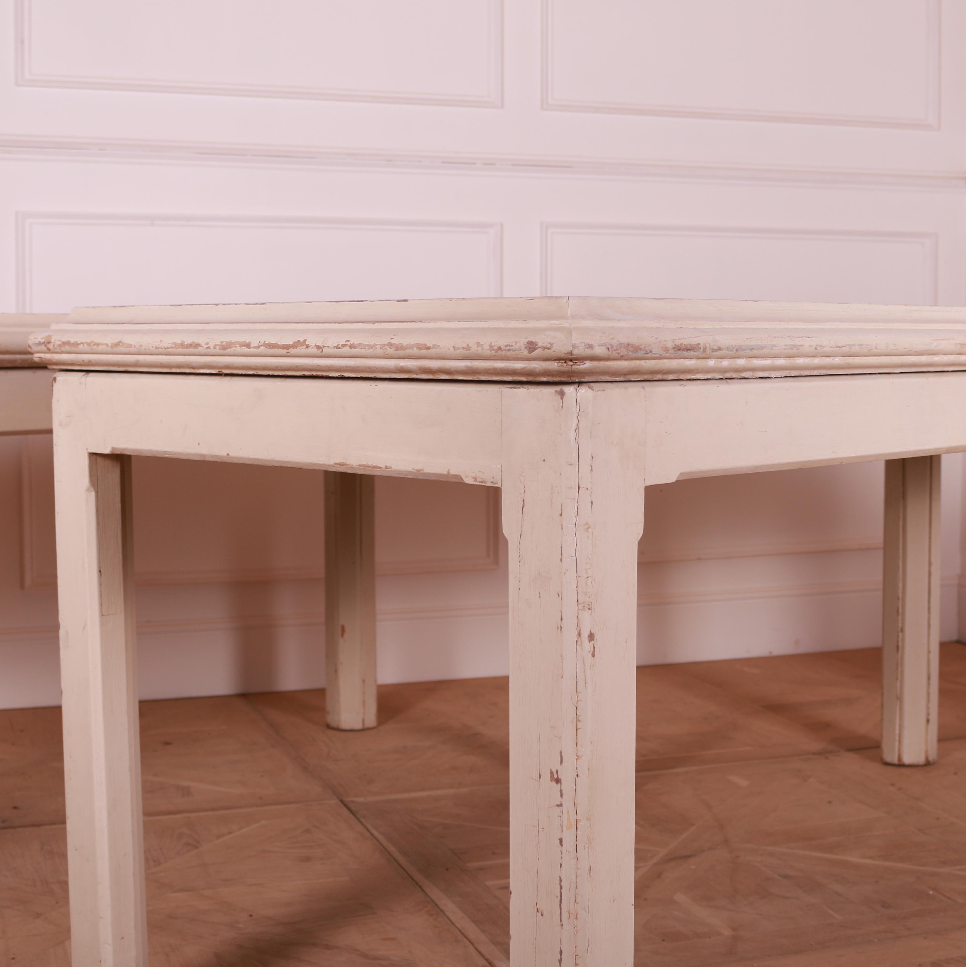 English Pair of Country House Library Tables For Sale