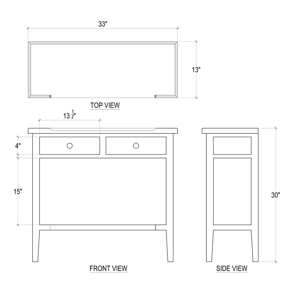 Pair of Country Style Console Tables in Charleston Gray In New Condition For Sale In Westwood, NJ