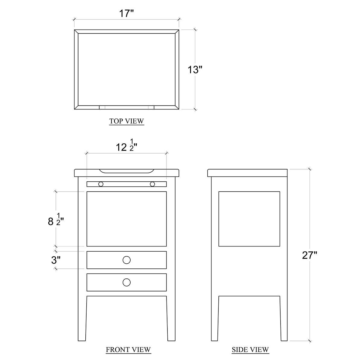 Paire de tables d'appoint de style campagnard blanc en vente 2
