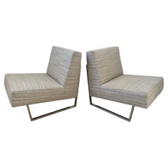 Paire de chaises basses « Courchevel » de Pierre Guariche, France, années 1959